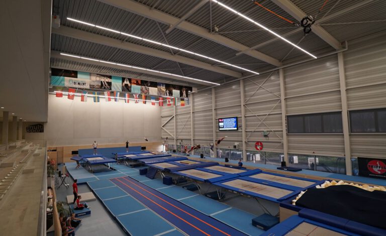 Clinic trampolinespringen